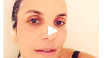 Imagem Ivete posta vídeo tomando banho após gravação de DVD