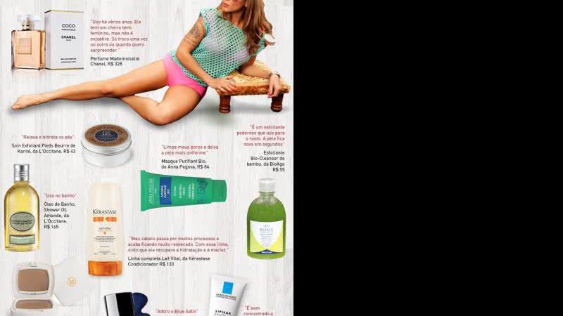 Imagem Confira os produtos de beleza que Alinne Rosa usa todos os dias