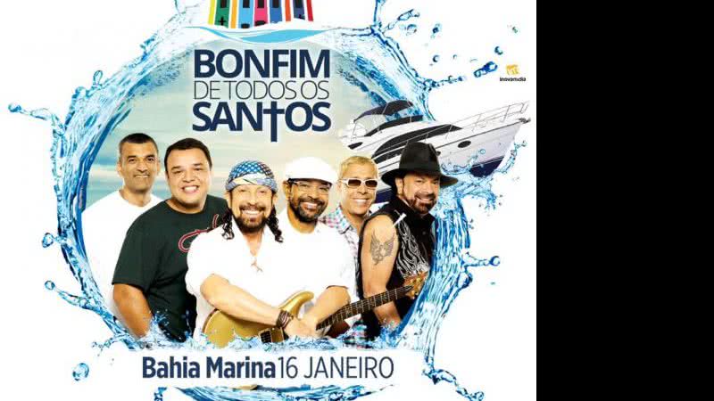 Imagem Chiclete Com Banana se apresenta no Bahia Marina em janeiro
