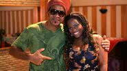Imagem Ludmillah Anjos faz dueto com Carlinhos Brown 