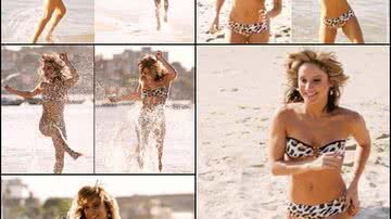 Imagem Que saúde! Claudia Leitte mostra corpão em praia