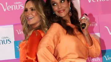 Imagem O que o cachê uniu: Ivete Sangalo e Claudia Leitte fazem dueto. Ouça