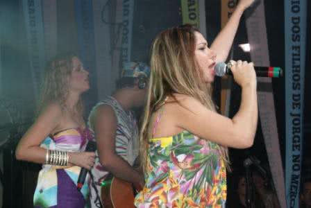 Imagem Maristella Muller participou do ensaio dos Filhos de Jorge