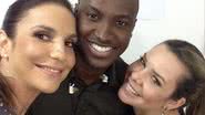 Imagem Ivete posa com Daniela Mercury, Durval, Carol Dieckmann e outros famosos. Veja