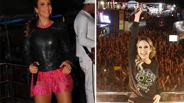 Imagem  Ivete Sangalo e Claudia Leitte cantam juntas em Minas Gerais