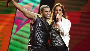Imagem Ivete faz perfomance sensual na gravação do DVD de Naldo. Veja fotos