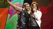 Imagem Ivete faz perfomance sensual na gravação do DVD de Naldo. Veja fotos