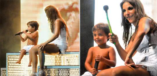 Imagem Vídeo: Marcelo canta com Ivete na Praia do Forte