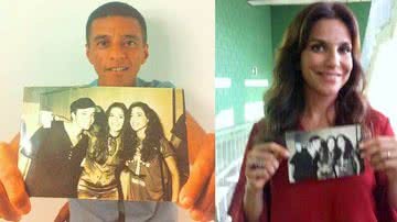 Imagem Radialista consegue entregar foto "relíquia" a Ivete Sangalo