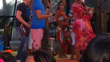 Imagem Jammil grava TV Xuxa de Verão