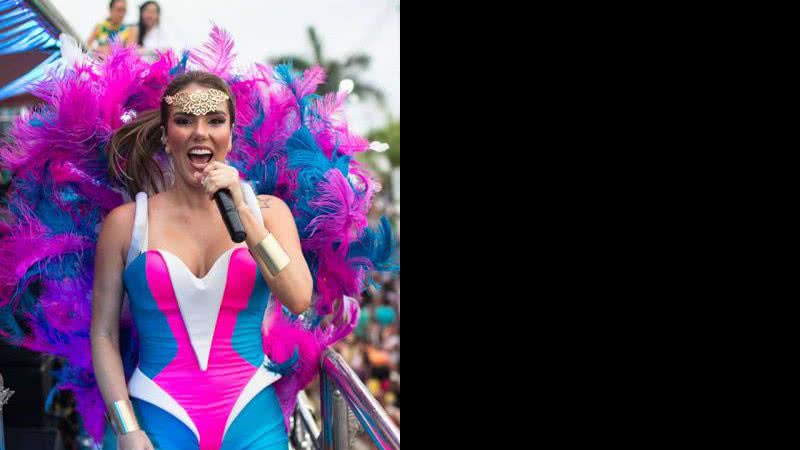 Imagem Katê aparece toda colorida na Micareta de Feira de Santana