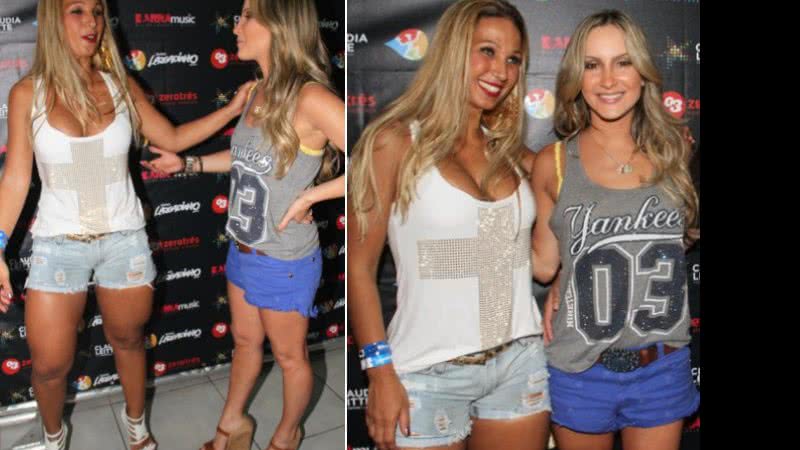 Imagem Valesca Popozuda e Claudia Leitte cantarão juntas no Carnaval