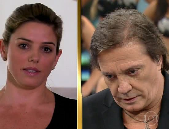 Imagem Fábio Jr ficou chateado após declaração de ex no Faustão