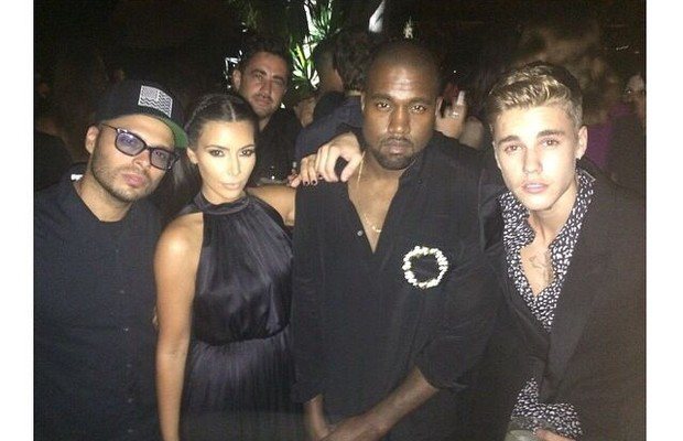 Imagem Rapper americano Kanye West arruma confusão com Vanessa da Mata