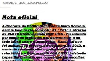 Imagem New Hit tem participações canceladas em Carnaval de Alagoas