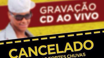 Imagem Léo Santana também cancela show devido às chuvas em Salvador