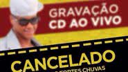 Imagem Léo Santana também cancela show devido às chuvas em Salvador