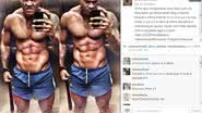 Imagem Exibido: Leo Santana posta foto mostrando os músculos