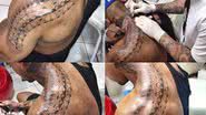 Imagem Leo Santana faz duas novas tatuagens e diz que "a mulherada gosta"