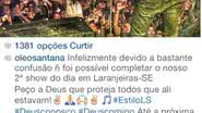 Imagem Baderneiros interrompem show de Leo Santana e outros em Sergipe