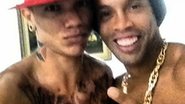 Imagem Edcity e Ronaldinho Gaúcho gravam clipe. Veja vídeo feito no Calabar