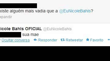 Imagem “Nojenta e falsa moralista”. Nicole Bahls ataca Luana Piovani