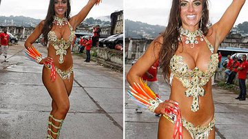 Imagem Nicole Bahls vai desfilar na Sapucaí como musa da Beija-Flor de Nilópolis