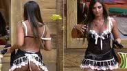 Imagem Nicole Bahls usa camisola provocante na “Fazenda de Verão”