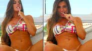 Imagem “Tenho o dedo duro”, diz Nicole Bahls sobre escolha de namorados