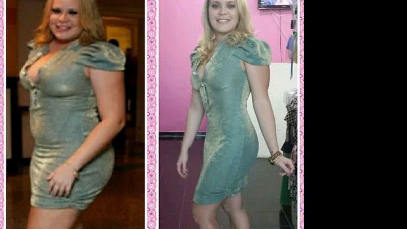 Imagem Ex-BBB mostra na internet resultado de 35 kg a menos