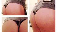 Imagem  Ex-BBB Serginho posta foto do bumbum usando fio dental 