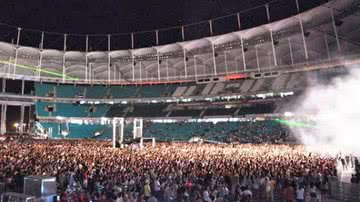 Imagem Arena Fonte Nova lamenta falhas no show de David Guetta