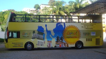 Imagem Ônibus turístico leva turistas gratuitamente para o “Espicha Verão”