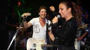 Imagem Tuca Fernandes recebe Ivete Sangalo no Harém