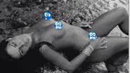 Imagem Solange Gomes posta foto nua no Instagram
