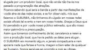 Imagem Apresentação da New Hit é cancelada em casa de show de Aracaju