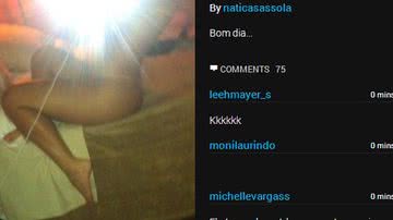 Imagem Bom dia apimentado: ex-bbb posta foto nua para seguidores