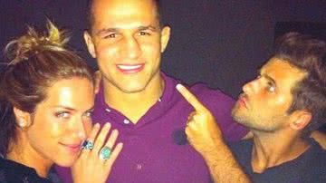 Imagem Bruno Gagliasso 'dá uma dura' em Junior Cigano