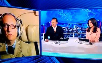 Imagem Vídeo: Jornalista da Globo briga e xinga colega ao vivo