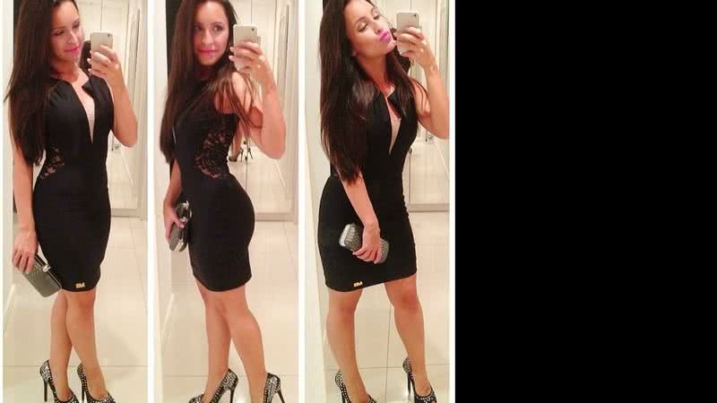 Imagem Carla Diaz chama atenção com vestido sexy