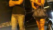 Imagem Danielle Winits e Jonatas Faro brigam na frente de escola do filho