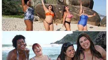 Imagem Fabiana Karla, Cacau Protásio e outras fazem protesto das 'gordelícias'