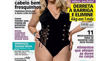 Imagem Bem resolvida: aos 71 anos, Susana Vieira posa de maiô com transparências