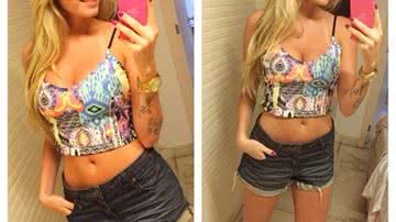 Imagem Tatuagens de Bárbara Evans não impediram novos trabalhos da modelo