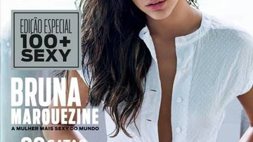 Imagem Como mulher mais sexy do mundo, Bruna Marquezine  posa sensual para revista 