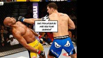 Imagem Derrota de Anderson Silva vira piada na internet. Confira