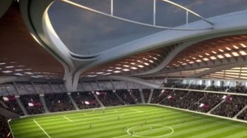 Imagem Projeto para estádio no Qatar tem formato de vagina, apontam internautas