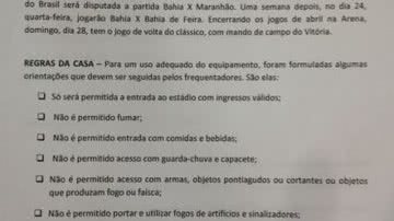 Imagem BaVi: Confira a programação completa da Arena