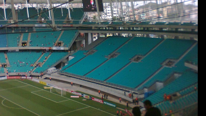 Imagem Assentos móveis da Arena só serão entregues na Copa das Confederações