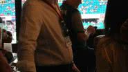 Imagem Roberto Justus marca presença em camarote da Arena